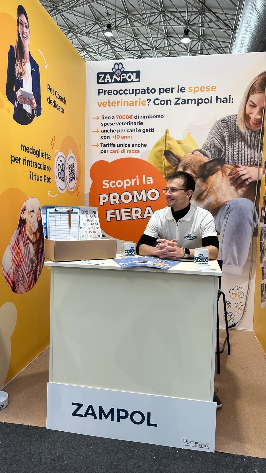 Stand Zampol a 4 Zampe in Fiera